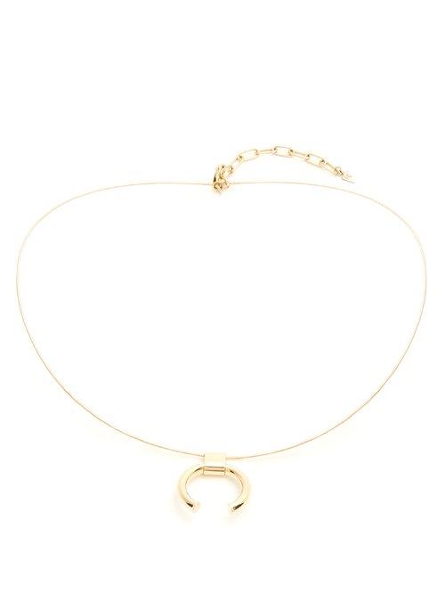 Matchesfashion.com Loren Stewart - Yellow Gold Choker - Womens - Gold