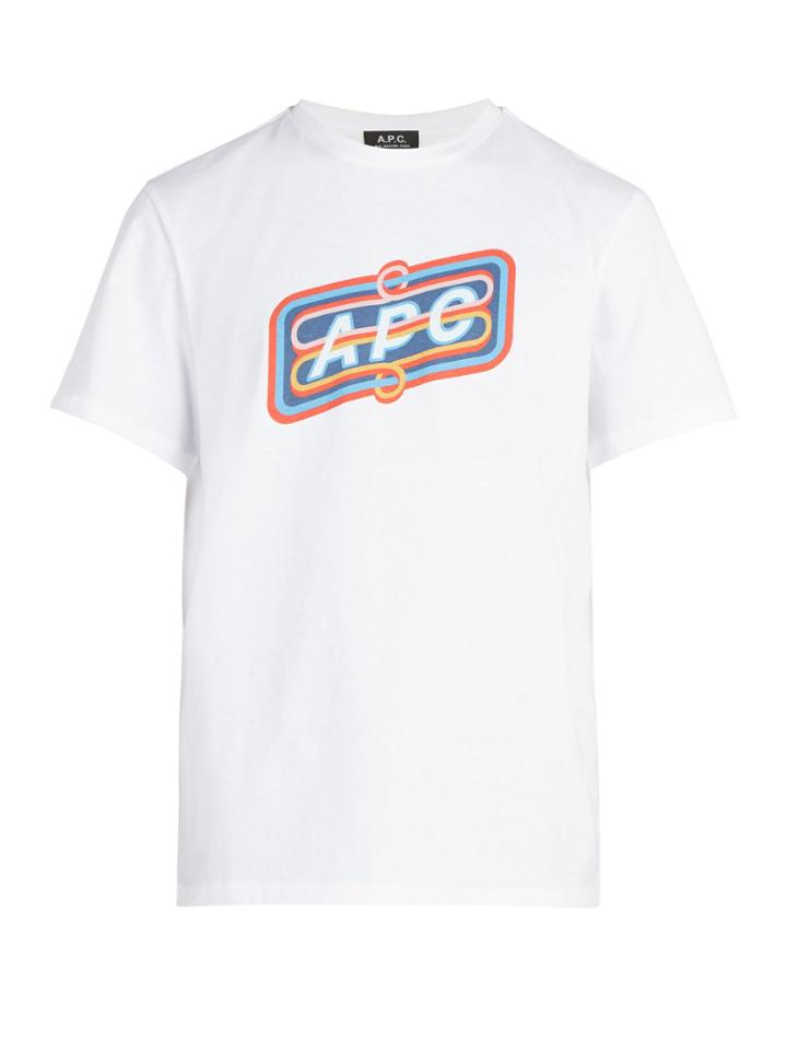 A.p.c. Bastien Logo-print Cotton T-shirt