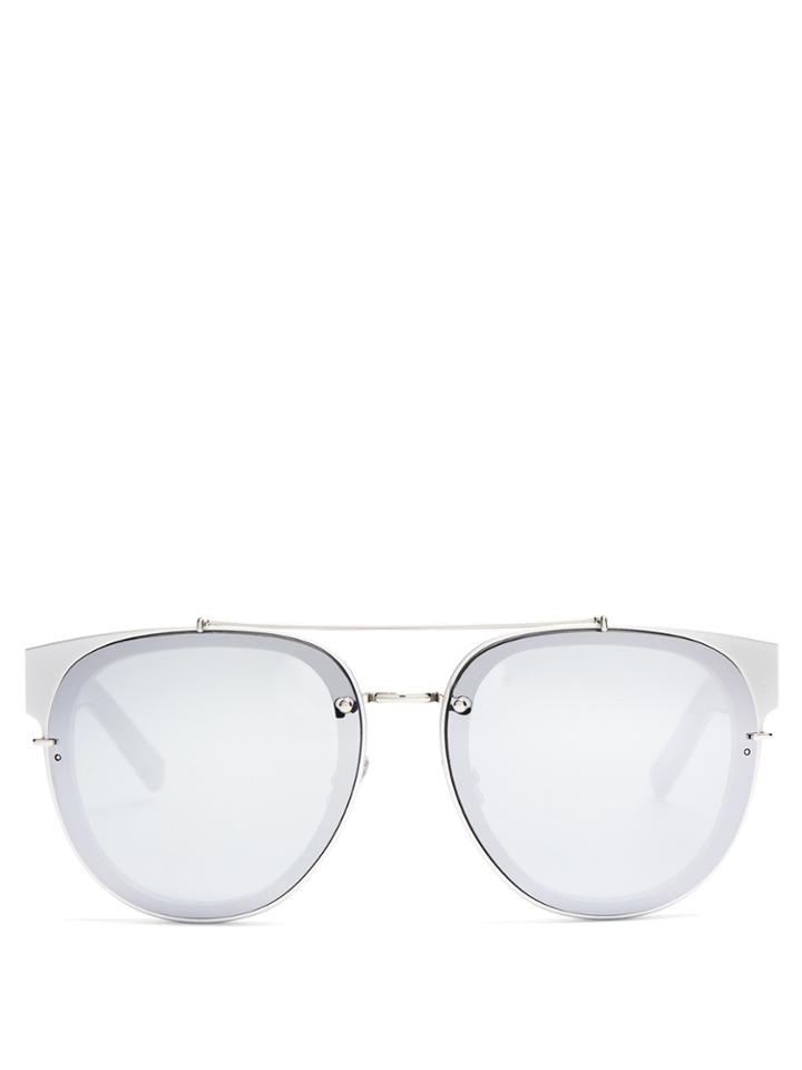 Dior Homme Sunglasses Blacktie Pantos-frame Sunglasses