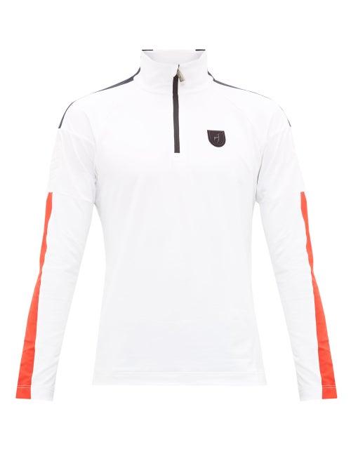 Matchesfashion.com Toni Sailer - Leon Half Zip Technical Thermal Top - Mens - White