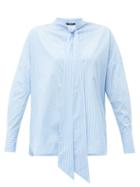 Matchesfashion.com Weekend Max Mara - Marus Shirt - Womens - Light Blue