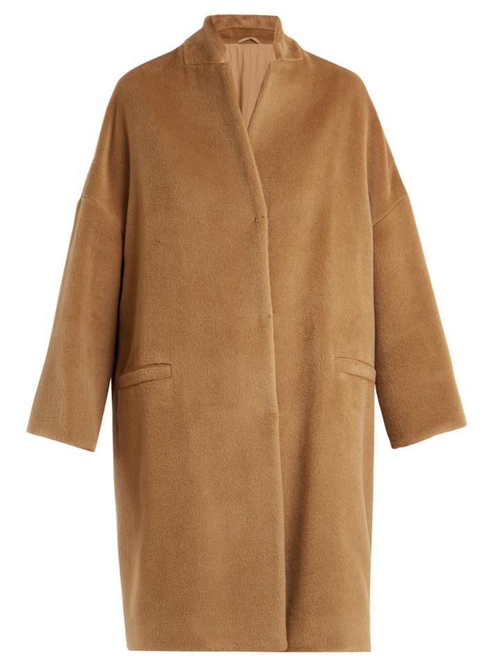 Brunello Cucinelli Single-breasted Alpaca Coat