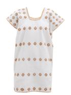 Matchesfashion.com Pippa Holt - No.178 Embroidered Cotton Kaftan - Womens - White Print