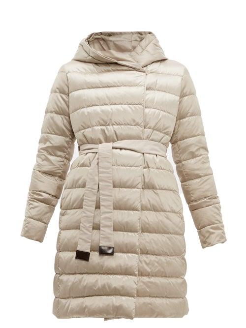 Matchesfashion.com S Max Mara - Novef Coat - Womens - Light Grey