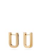 Matchesfashion.com Otiumberg - Square 14kt Gold-vermeil Hoop Earrings - Womens - Yellow Gold