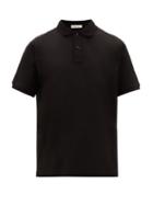 Matchesfashion.com Bottega Veneta - Cotton-piqu Polo Shirt - Mens - Black