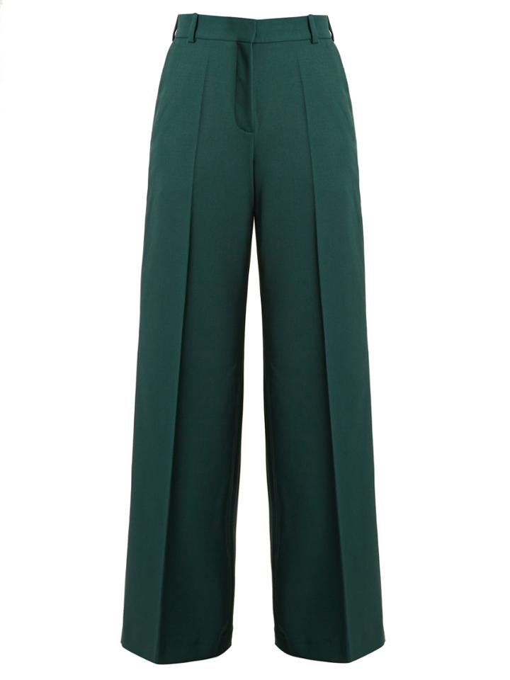 Racil Cumberland Contrast-panel Wool Trousers