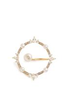 Anissa Kermiche Orbite Diamond, Pearl & Yellow-gold Ring