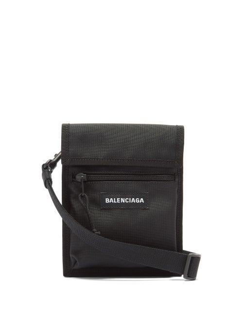 Matchesfashion.com Balenciaga - Explorer Recycled-nylon Pouch - Mens - Black