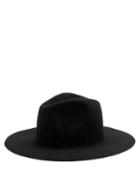 Matchesfashion.com Reinhard Plank Hats - Norma Wool-felt Fedora Hat - Womens - Black