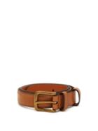 Matchesfashion.com Polo Ralph Lauren - Logo Debossed Leather Belt - Mens - Camel