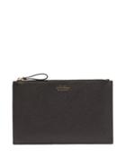 Matchesfashion.com Smythson - Grained Leather Pouch - Mens - Black