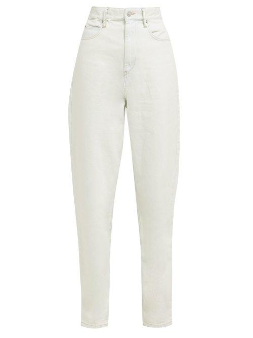 Matchesfashion.com Isabel Marant Toile - Corsy High Rise Straight Leg Jeans - Womens - Light Blue