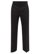 Walter Van Beirendonck - Elephant High-rise Wool Wide-leg Trousers - Mens - Black
