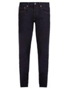 Matchesfashion.com Stone Island - Slim Leg Denim Jeans - Mens - Dark Blue