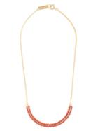 Matchesfashion.com Isabel Marant - Perky Ras De Cou Beaded Necklace - Womens - Coral