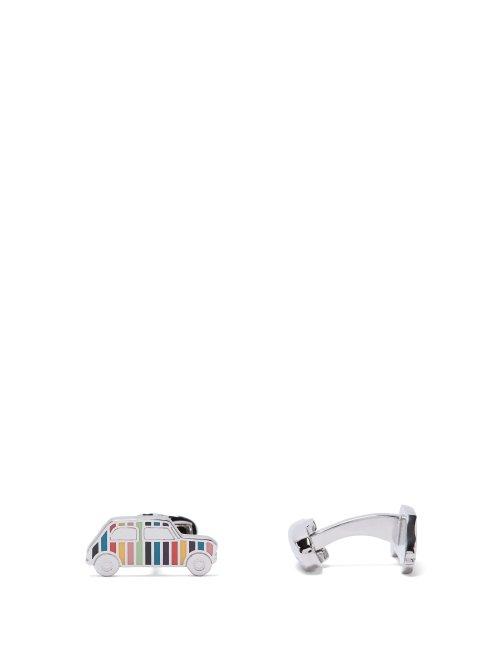 Matchesfashion.com Paul Smith - Car Cufflinks - Mens - Silver Multi