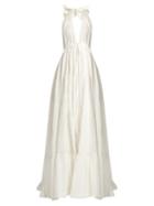 Matchesfashion.com Kalita - Rooftop Runway Cotton And Silk Blend Maxi Dress - Womens - White