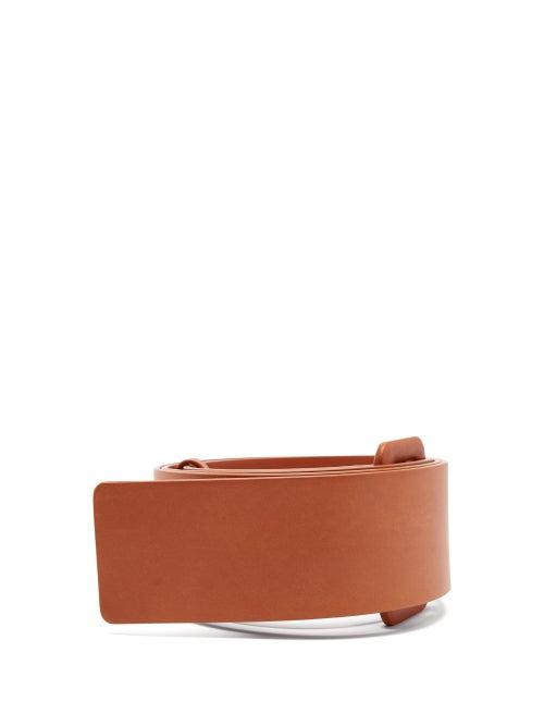 Matchesfashion.com Jil Sander - Leather Belt - Womens - Tan