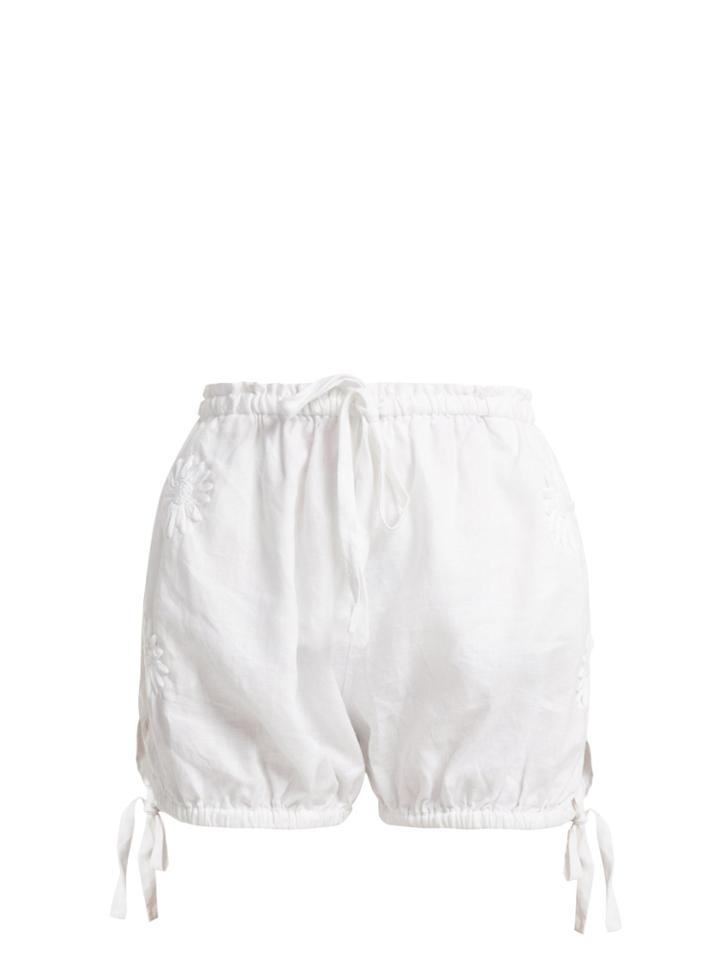 Innika Choo Wilma Btfiet Linen Bloomer Shorts