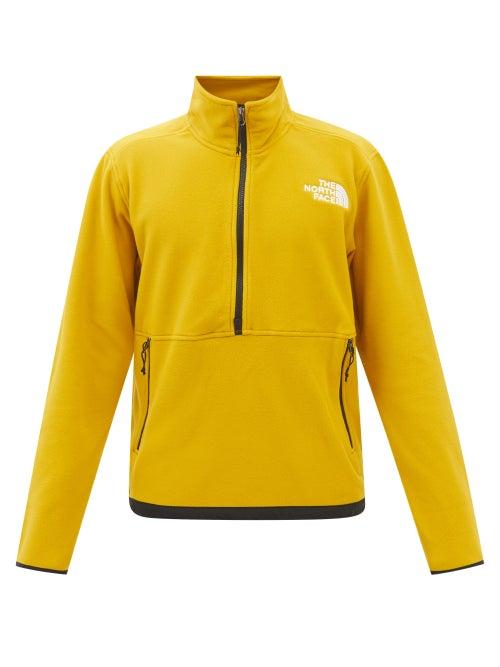 The North Face - Tka Kataka Recycled-fibre Fleece Top - Mens - Yellow