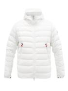 Matchesfashion.com Moncler - Blesle Hooded Quilted Down Jacket - Mens - White