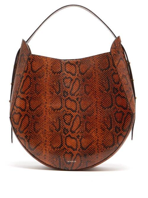 Matchesfashion.com Wandler - Corsa Python Effect Leather Bag - Womens - Python