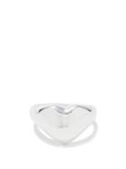 Annika Inez - Heart Sterling-silver Ring - Womens - Silver