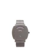 Matchesfashion.com Gucci - Grip Logo-engraved Metal Watch - Mens - Dark Grey