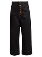 Ellery Maggier High-rise Wide-leg Cropped Jeans