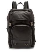 Prada Front-pocket Leather Backpack