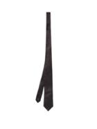 Matchesfashion.com Acne Studios - Classic Crushed-shell Tie - Mens - Black