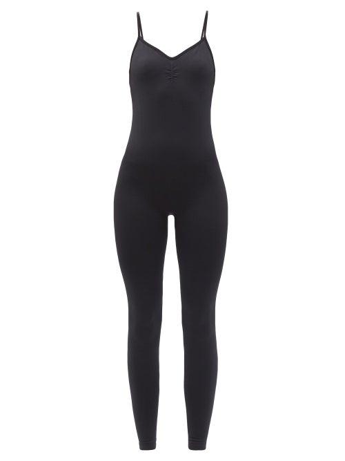 Matchesfashion.com Prism - Balanced Jersey Jumpsuit - Womens - Black
