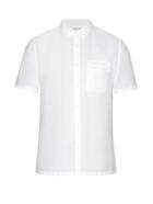 Sunspel Short-sleeved Cotton Shirt