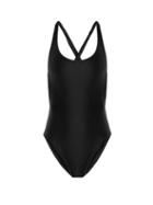 Matchesfashion.com Jade Swim - Asterik Scoop Neck Swimsuit - Womens - Black
