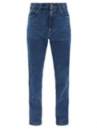 Matchesfashion.com Gucci - Web-trim Denim Jeans - Mens - Blue