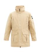 Matchesfashion.com The North Face - Storm Peak Logo-patch Padded-shell Hooded Parka - Mens - Cream