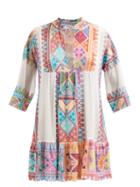 Lolita Jaca - Ciriana Embroidered Silk Tunic - Womens - Multi
