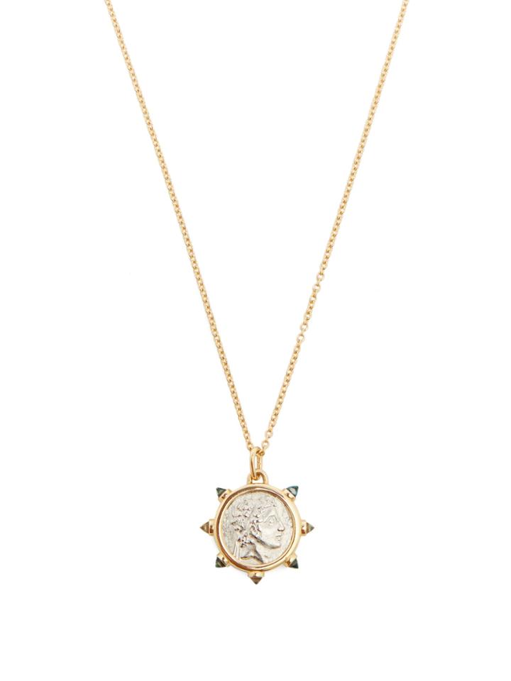 Dubini King Of Cappadocia Topaz & Yellow-gold Necklace