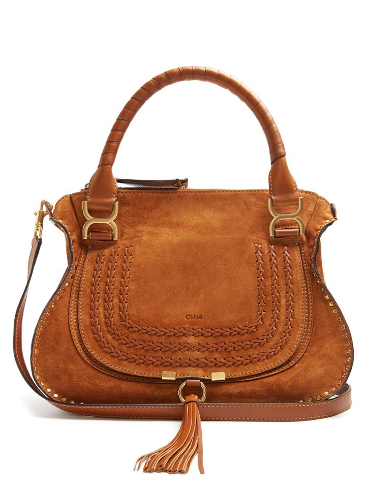 Chloé Marcie Medium Suede Tote