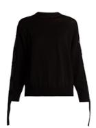 Toga Open-back Cotton-blend Sweater