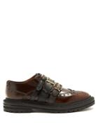 Burberry Doherty Multi-strap Leather Brogues
