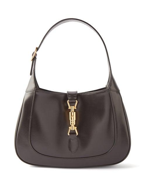 Gucci - Jackie 1961 Small Leather Bag - Womens - Black