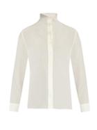 Acne Studios Sheal High-neck Blouse