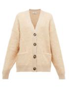 Matchesfashion.com Acne Studios - Rives Buttoned Cardigan - Womens - Beige