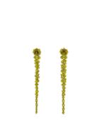 Matchesfashion.com Simone Rocha - Drip Crystal-embellished Earrings - Womens - Green