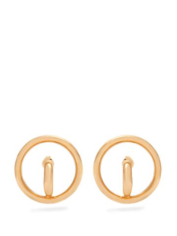 Charlotte Chesnais Saturn Gold-plated Earrings