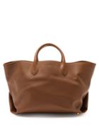 Ladies Bags Khaite - Amelia Medium Leather Tote Bag - Womens - Tan