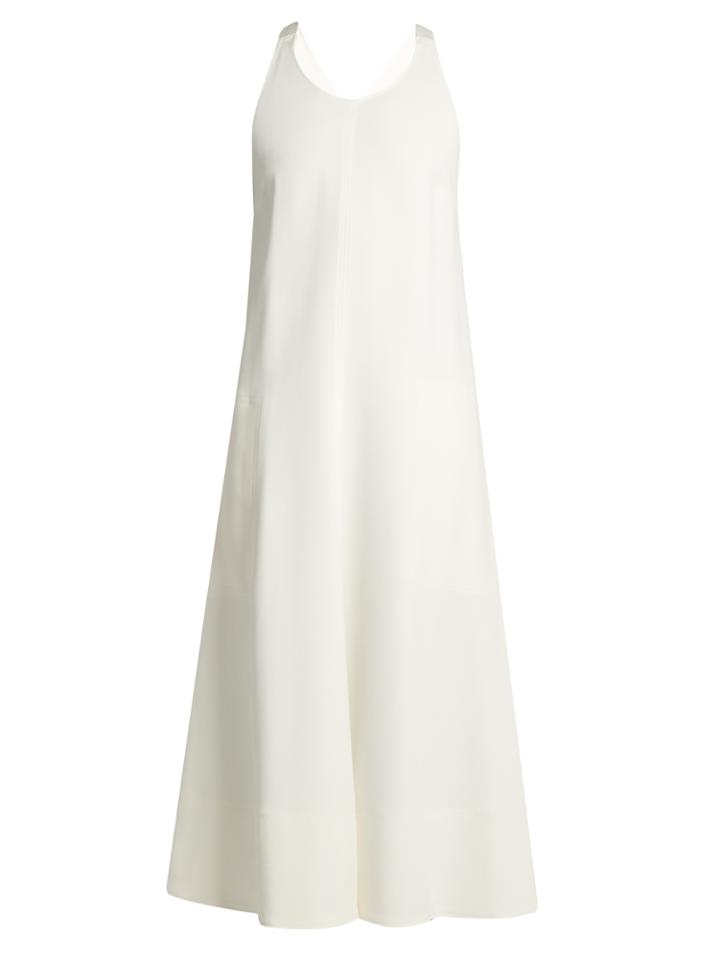 Joseph Penn Racer-back Sleeveless Jersey Dress
