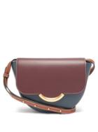Matchesfashion.com Wandler - Billy Mini Leather Cross-body Bag - Womens - Blue Multi